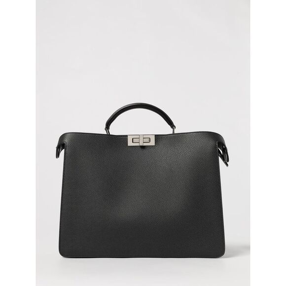 Fendi Shoulder Bag Men Charcoal